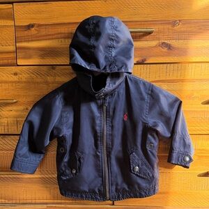 Polo by Ralph Lauren Dark Blue Kids Raincoat